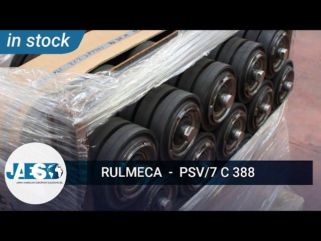 RULMECA PSV/7 C 388 + PSV/7 C 608 Roller (IN STOCK) Roller - Rulli gommati - Rodillo