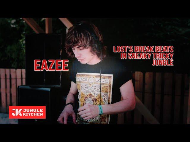 Eazee - Lost's break beats in tricky sneaky jungle dj set at Jungle Kitchen