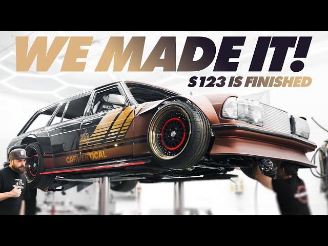 FINISHING THE MERCEDES S123 - CARBON FIBER S123⎪EPISODE 09