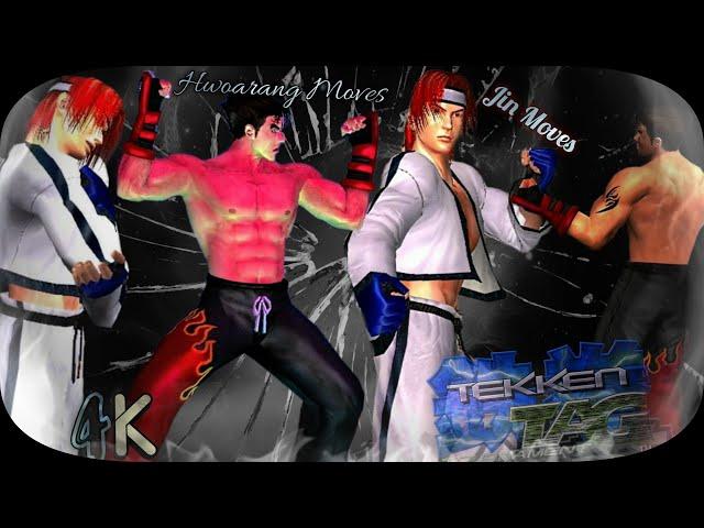 Hwoarang ( Karate) & Jin ( Taekwondo ) Hard Tekken Tag Remastered UHD 4K 60 FPS