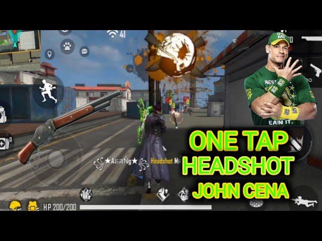  John Cena one tap headshot free fire garena