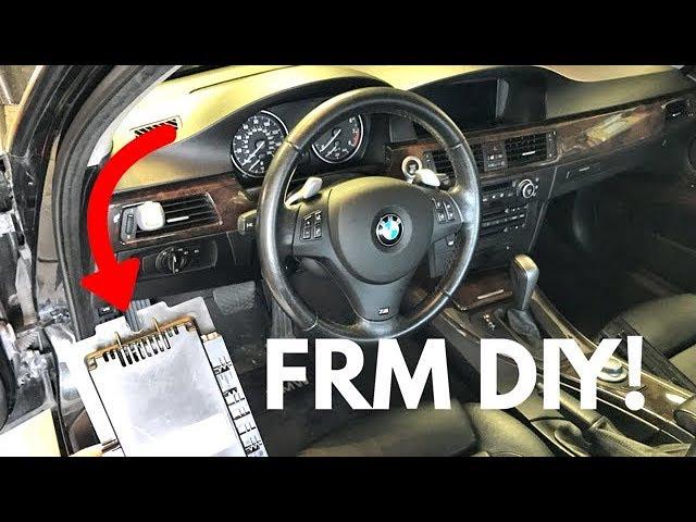 How To Replace/Program Your BMW Footwell Module! DIY!