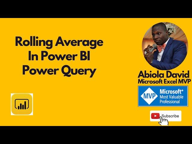 Rolling Average In Power BI Power Query