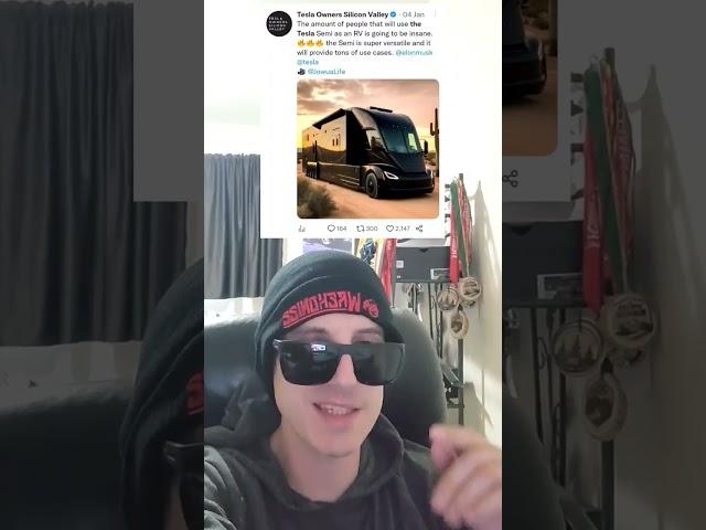 NEW TESLA RVs CAN BE MADE FROM SEMI TRUCKS - TURN SEMIS INTO AN RV - ELON MUSK SPACEX TWITTER CEO