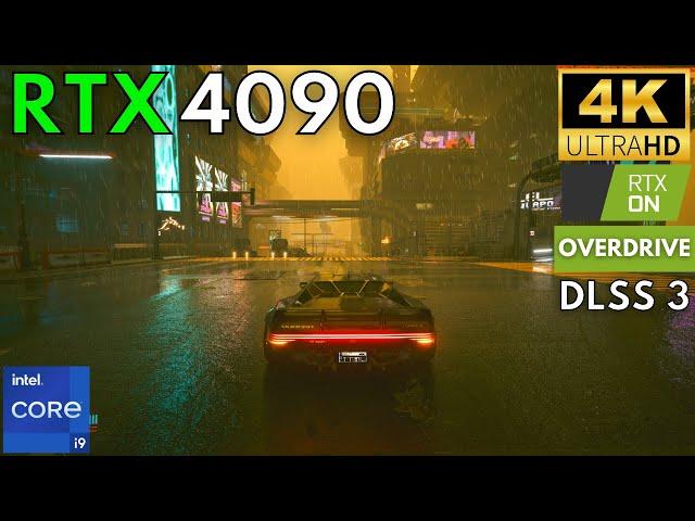  LIVE | Cyberpunk 2077 Ray Tracing Overdrive | RTX 4090 + i9 13900k | 4K Ultra Settings DLSS 3