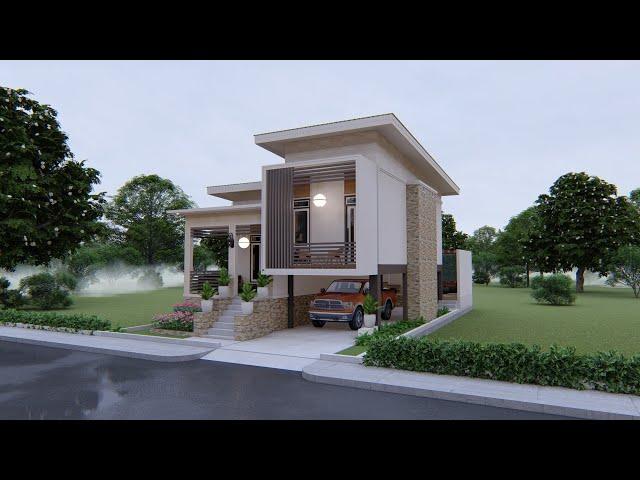 Desain Rumah 7.5X15 m dengan 3 Kamar Tidur  | Rumah Panggung | Owner: King Ali - Makassar