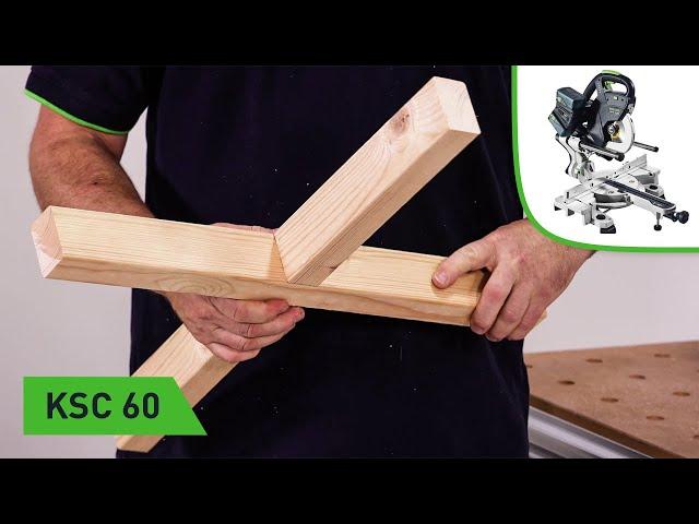 Einfache Überblattung mit KSC 60 (Festool TV Folge 235)