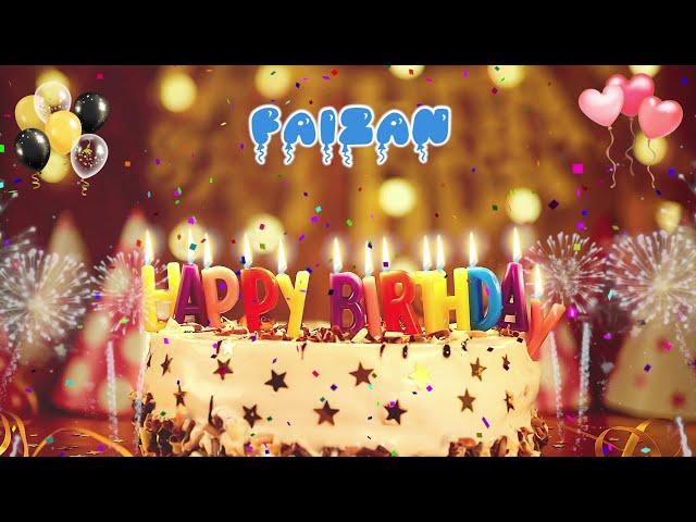 FAIZAN Birthday Song – Happy Birthday Faizan