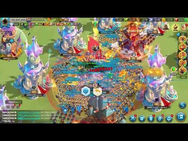 Burning 2489 Forts - 1960 vs 2489 KvK Zone 5 Rise of kingdoms