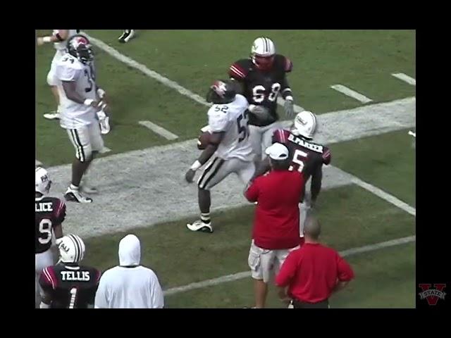 Valdosta State Blazer Football vs. Florida Atlantic University, September 6, 2003.