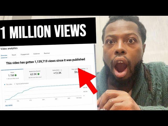 This is How Much Youtube Paid Me For 1 Million Views!