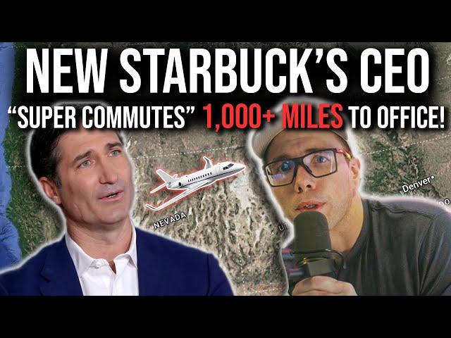 STARBUCK'S CEO INSANE "SUPER COMMUTE"