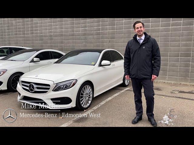 2015 C 400 Sedan for sale at Mercedes-Benz Edmonton West | Stock# PW1618