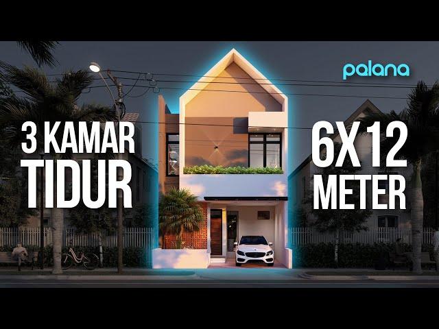 72 sqm minimalist house design with 3 bedrooms