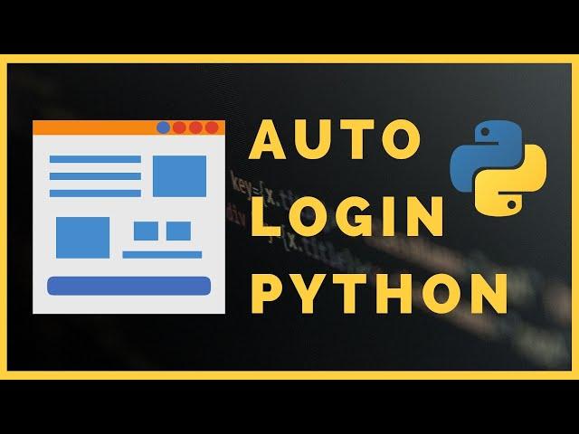 How to login automatically to any site in Python using Selenium