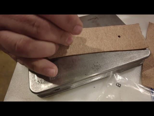 The secret to setting snaps in leather (2 minute tool tips)