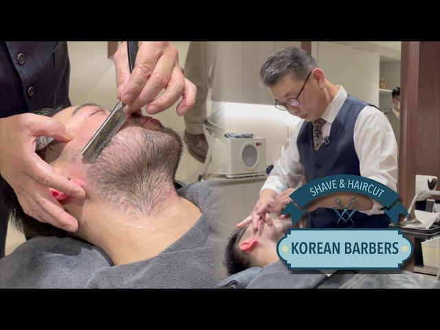 ASMR Shave & Face Massage by Master Barber Han | Butter Barbershop Yeoksam