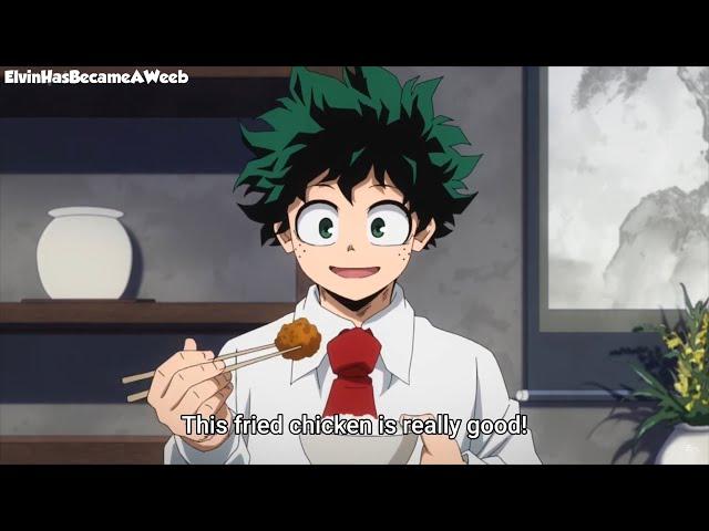 Deku & Bakugou Have Dinner With The Todoroki Family | My Hero Academia Season 5 Episode 17