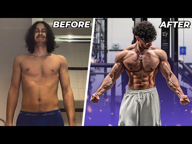 My 2.5 Year Natural Body Transformation | (19-22) Hussein Farhat