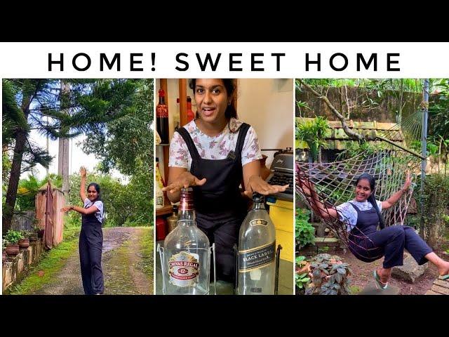 എന്റെ വീട് കണ്ടോ, കുപ്പികളും! Home tour | Quppi