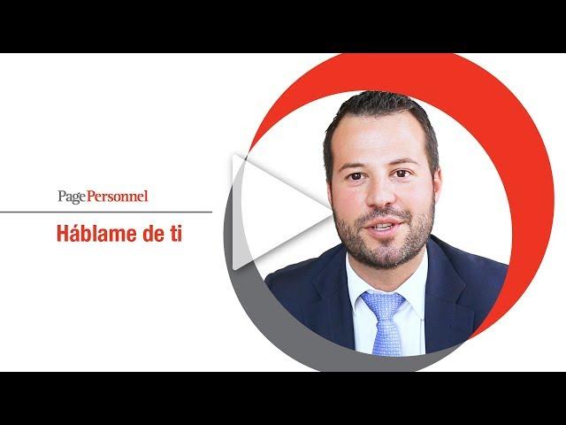 Háblame de ti en una entrevista de trabajo, Francesc Lladó (Page Personnel)