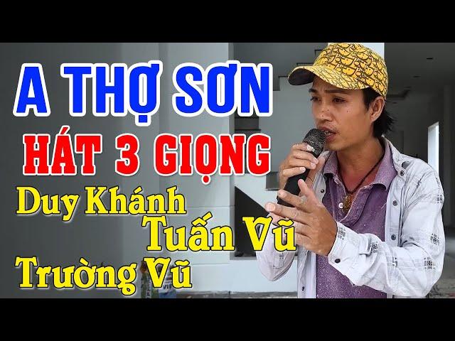 Anh Thợ Sơn Có Giọng Hát Gióng 99% DUY KHÁNH - TUẤN VŨ - TRƯỜNG VŨ | Liên Khúc Nhạc Đường Phố