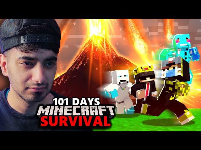 SURVIVING 101 DAYS IN NATURAL DISASTER WORLD WITH FRIENDS