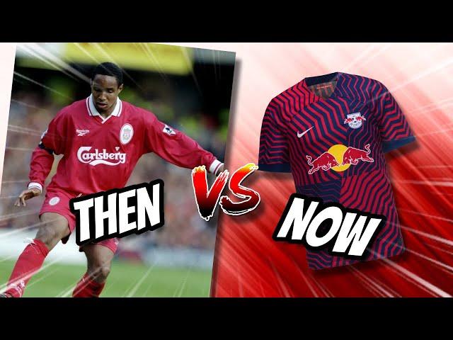 The History of Football Kits: THEN vs NOW!