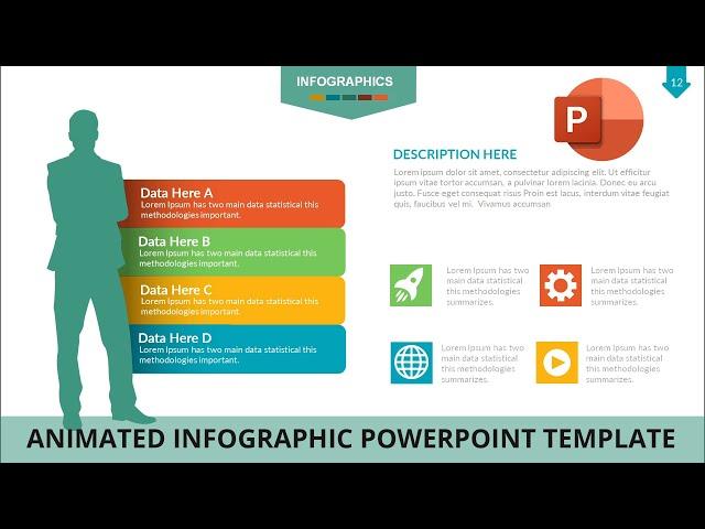 animated infographic PowerPoint template free downloads animated infographic PowerPoint