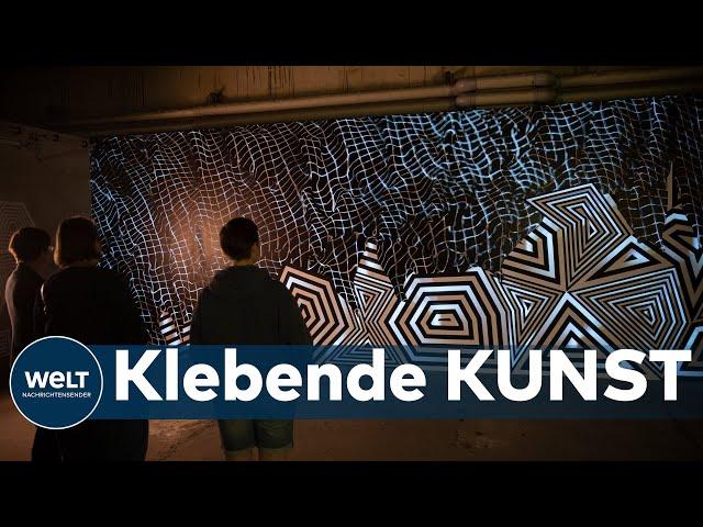 BERLIN KLEBT: Klebeband als künstlerisches Ausdrucksmittel - die Tape Art Convention 2022