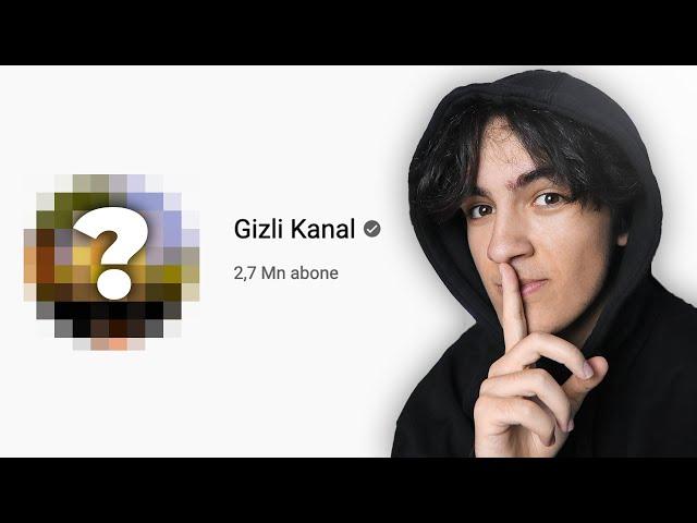 GİZLİ Bir YouTube Kanalı Açıp 7 GÜNDE Geliştirdim!