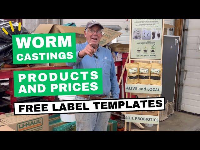 How I Sell Worm Castings Locally and Prices