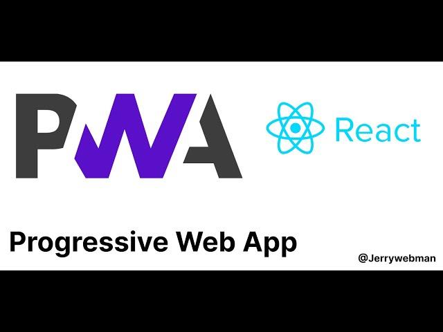 PWA with React JS | Progressive Web App | Progressive Web Application | Build a PWA from Scratch