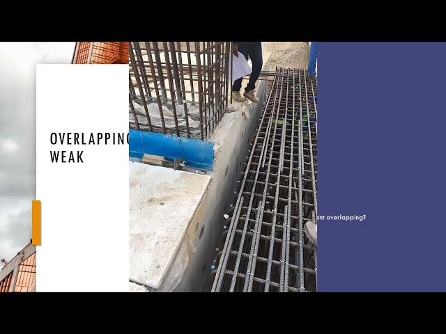 Staggering of rebar overlapping