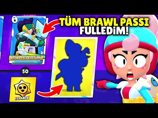 BÜTÜN BRAWL PASS ÖDÜLLERİNİ ALDIM 