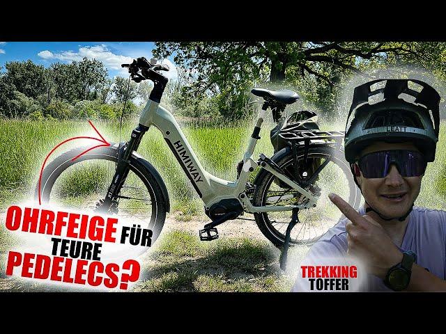 Trekking E Bike zeigt: Gutes muss nicht teuer sein! Pedelec Tour mit Himiway!