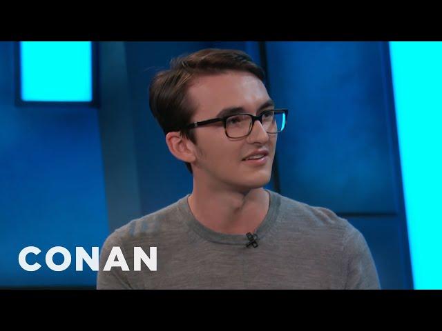 Isaac Hempstead Wright On Bran's Bad Luck | CONAN on TBS