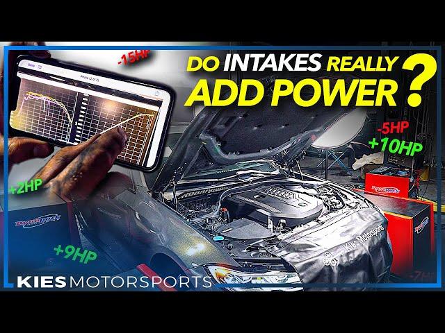 MYTH-BUSTING INTAKES! DOES AN INTAKE ON A G20 M340i MAKE ANY POWER?!