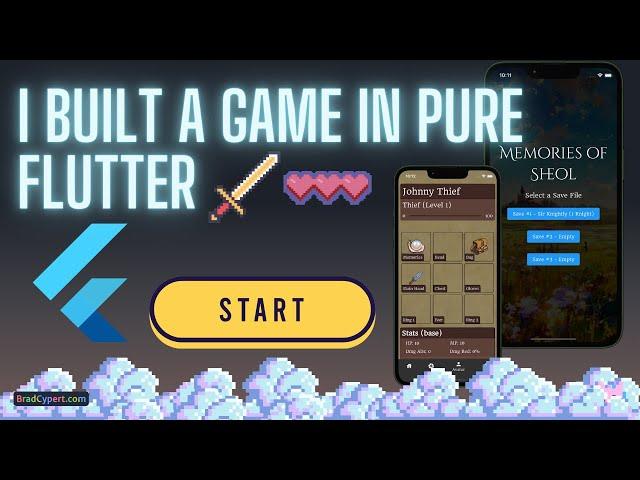 I built a Game in Pure Flutter -- Here's How I did it!