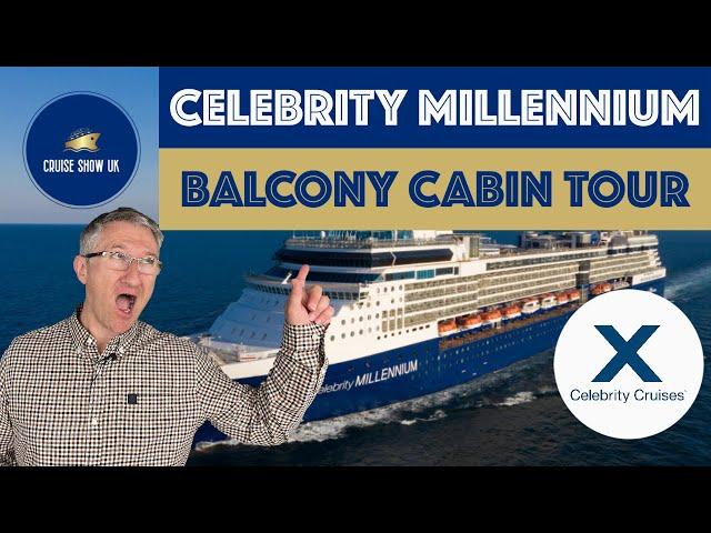 Touring Celebrity Millennium's Oldest Ship | Balcony Cabin Experience