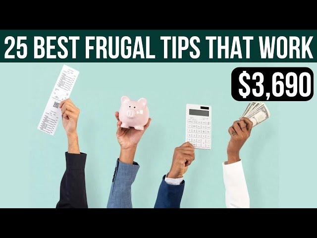 25 Best Frugal & Money Saving Tips that WILL SAVE YOU THOUSANDS