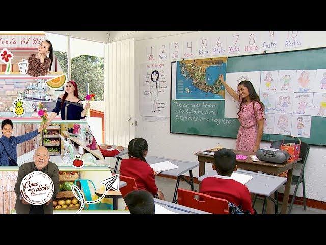 Alejandra es criticada como maestra | Educar no es llenar | Como dice el dicho