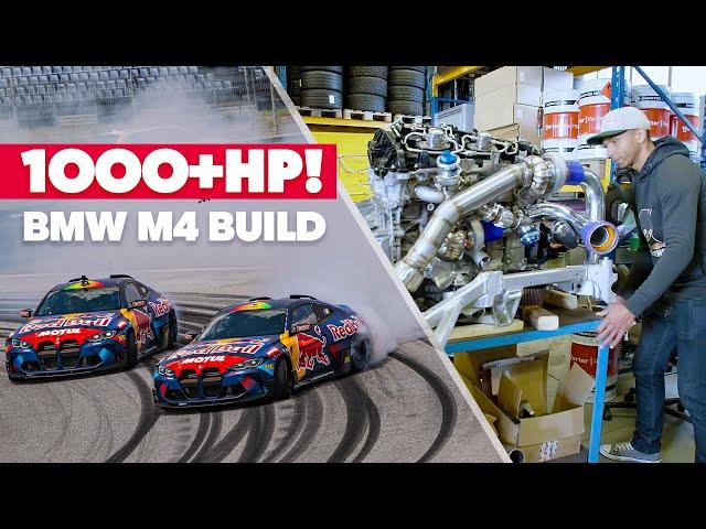 The Red Bull Driftbrothers 1040HP/1280Nm BMW M4 Drift Car Build