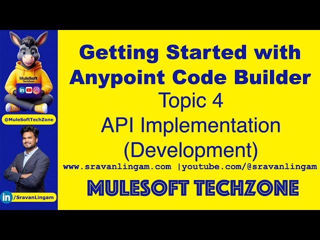 Implement an API using Anypoint Code Builder #ACB @sravanlingam #mule4 #mulesoft #salesforce