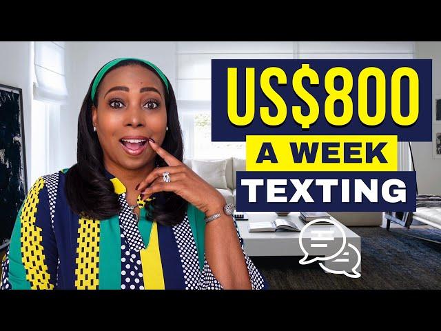 Make US$800 A Week Texting (Chatting) With These 10 Websites - Available Worldwide?