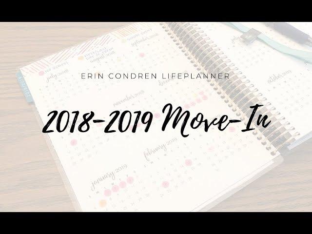 2018-2019 LifePlanner Move-In