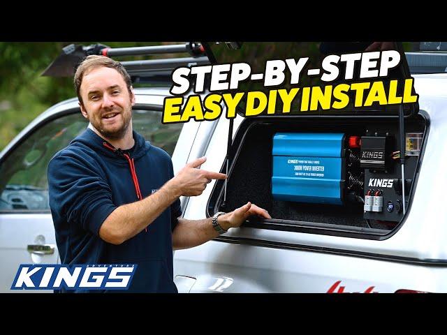 How to install an Inverter IN YOUR VEHICLE! Adventure Kings 3000W Pure Sine Wave Inverter