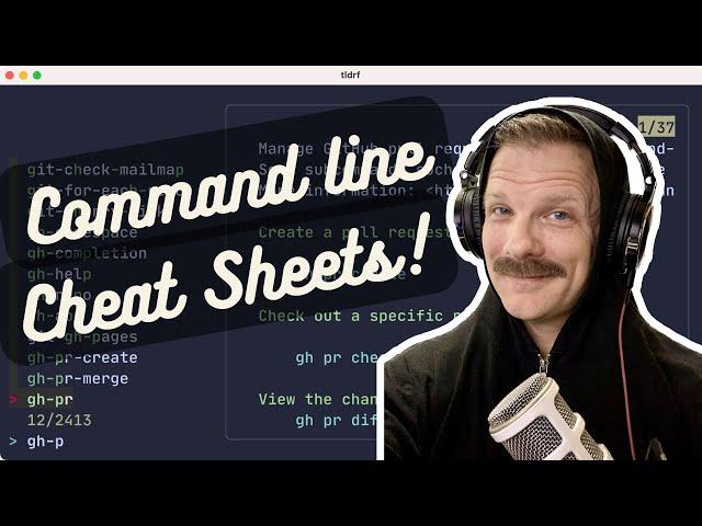 Command Line Cheat Sheets