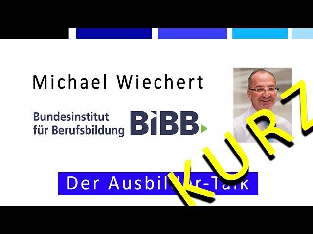 Deutsches Erfolgsmodell duale Ausbildung - im Interview Michael Wiechert vom BIBB