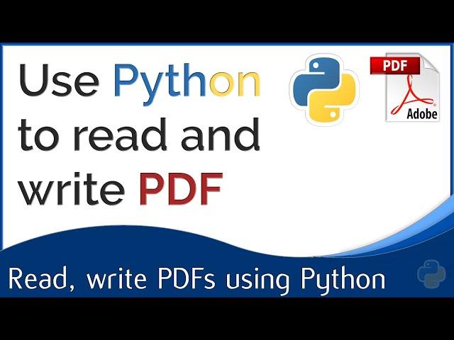 Working With PDF Files In Python: Creating a PDF, Extracting Text, and Converting Files